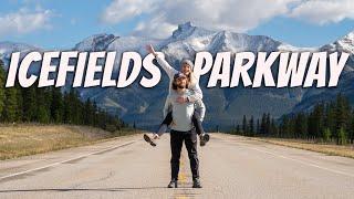 THE MOST SCENIC DRIVE IN THE WORLD | Icefields Parkway Canada - Banff to Jasper