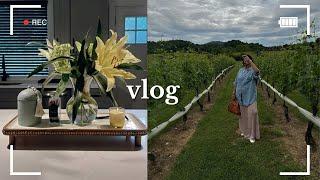 VLOG | WINERY TOUR, PROGRESS PICS, & SELF-CARE | BRITTANY HAWKINS