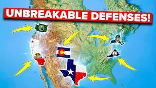 U.S. States That Are IMPOSSIBLE to Invade