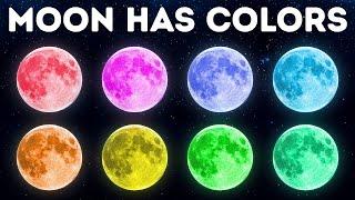 Moon can have a dozen different colors, here's why