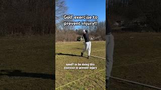 Add this exercise to your routine to prevent imbalances ‼️️️‍️#golf