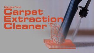 F-323 Carpet Extraction Cleaner: Care for Carpets and Equipment