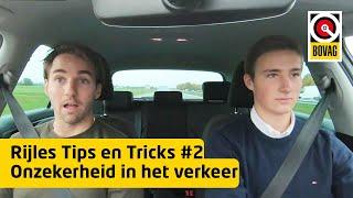 Onzekerheid in het verkeer | Rijles Tips en Tricks | BOVAG