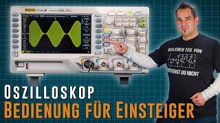 Oszilloskop #02  Bedienung für Einsteiger