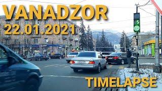 Ванадзор / Vanadzor / Վանաձոր - 22.01.2021. Tigran Metc -Myasnikyan xachmeruk. Timelapse Samsung A51