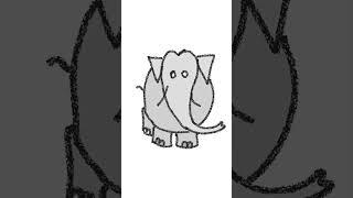 Elephant animation #shortsvideo #elephant #elephantsong