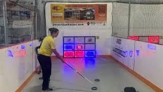 Knockout Net Ringette tic tac toe