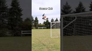 Who remembers the soccer net sideflip?