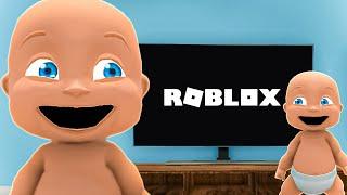 Babies Plays ROBLOX!