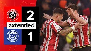 Sheffield United 2-1Portsmouth | Extended EFL Championship highlights