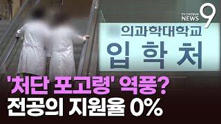 내년도 전공의 3600명 모집에 지원율 사실상 0%…계엄 사태도 영향 [뉴스9]