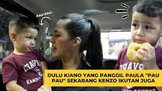 MASIH INGAT GAK.. DULU KIANO YANG PANGGIL PAULA "PAU PAU" SEKARANG KENZO IKUTAN JUGA