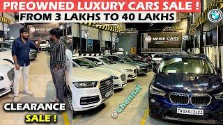 CLEARANCE SALE Upto 2 Lakhs DISCOUNT On Preowned LUXURY CARS Sale in CHENNAI !! MPIRE CARS