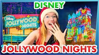 We Did EVERYTHING at Jollywood Nights Christmas Party in Disney World -- Shows, Snacks & MORE