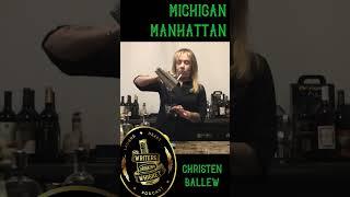 The Michigan Manhattan... A cocktail fit for a witch! #whiskey #cocktail #podcast