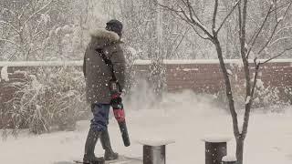 산속 도자기 작업실에 하루종일 눈이 내리면. Snowfall in the mountain village with a Ceramic Studio Sohman. | Vlog