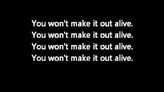 Mr. Highway's Thinking About The End A Day To Remember Lyrics On Screen