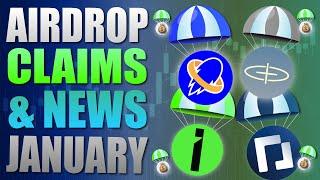  4 Airdrop Claims - 3 Airdrop Checkers & 8 Big Airdorp News  January 2025 