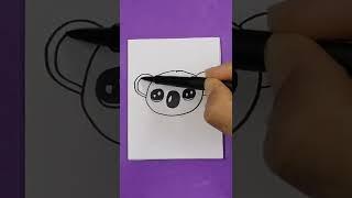  Como Dibujar un KOALA Kawai Facil  Dibujos Faciles #shorts