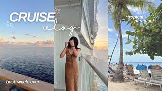 cruise vlog  come with me to the caribbean! *with royal caribbean!*