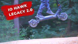  IOHAWK LEGACY 2.0 - Der neue E-Scooter Standard:  Dual Motor  Federung per Klick, - 132 KM uvm.