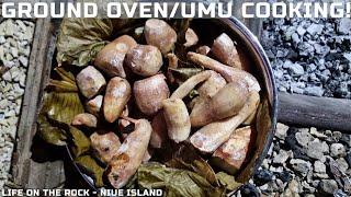 A Quick Umu or Ground Oven For Cooking Our Food! Another Backyard Outdoor Cooking Session!