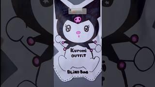 Kuromi Blind Bag!#papersquishy #blindbag #papercraft #kuromi #sanrio #youtubeshorts #diy #asmr