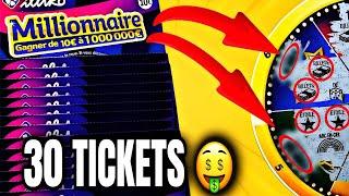 Grattage de 30 MILLIONNAIRE  INCROYABLE SESSION 