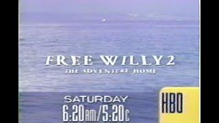 Free Willy 2 The Adventure Home Movie Commercial for HBO in 1997