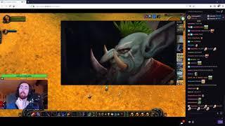 Asmongold reacts to the Terror Of Darkshore cinematic w/ twitch chat