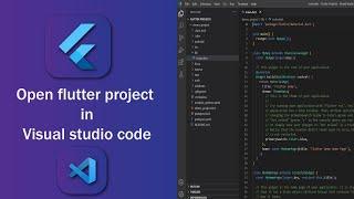 How to create flutter project in VS Code | Visual studio code | Terminal | Morethan Fix