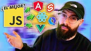 ¿Qué Framework JS es el MEJOR en 2023? // ¿Cuál elegir Angular, ReactJS, Vue.js, Svelte o Qwik?