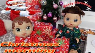 Baby Alive Doll Abby's Christmas Morning Routine