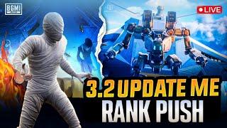  RANK - 8 | RACE TO TOP#1 BGMI LIVE  DUO  RANK PUSH  | 3.2 UPDATE  ( MECHA FUSION) #shortslive