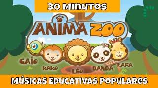 30 Minutos de Músicas Educativas Infantil + Populares do Animazoo