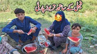 Watermelon Party With All Family || Ghar Walo Ke Sath Sarda Party