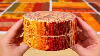 The Fastest Quilt Ever (Only 1 Jelly Roll!!)