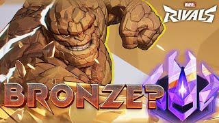 MAKING GRANDMASTER LOOK LIKE BRONZE THE THING EDITION | MARVEL RIVALS  RANKED GAMEPLAY