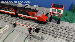 LEGO High-Speed City Express Passenger Train Set 7745 pt2.