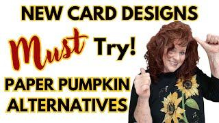 CREATIVE Paper Pumpkin ALTERNATIVES INSIDE!! Goodbye Boring Cards!