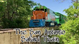 The San Antonio Safari Train | 4k Footage | (San Antonio Zoo)