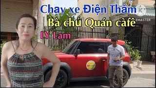 Lái xe ĐIỆN VF3 THĂM ( LY LAM )TẠI CẦN THƠ