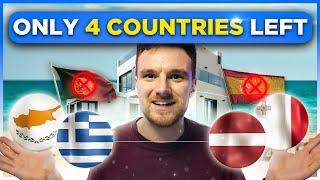 FOUR EU COUNTRIES STILL HAVE PROPERTY GOLDEN VISAS  Greece Cyprus Malta Latvia Investor Residency