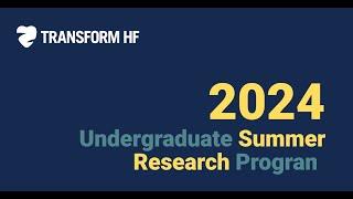 2024 Undergraduate Summer Research Program