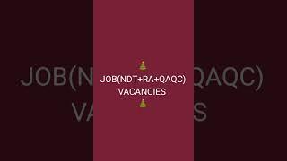 ADVANCED NDT Vacancy (Bahrain)