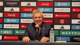 JAVIER AGUIRRE habla de la AUSENCIA de la AFICIÓN MEXICANA en su debut con la SELECCIÓN MEXICANA