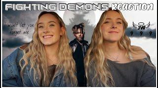 Fighting Demons Juice Wrld Reaction| Brooke and Taylor