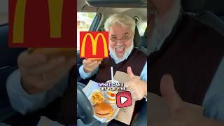 Great Value Quarter Pounder Meal. Grandpa is Hungry #mcdonalds  #fastfood #grandpa #burgers