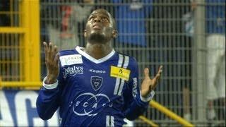 Goal Anthony MODESTE (40' pen) - SC Bastia - Valenciennes FC (2-3) / 2012-13