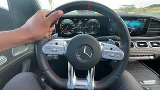Mercedes-Benz GLE - How to Adjust Steering Wheel Height